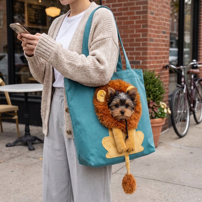 Pawlio Peek-A-Paw™ Pet Carrier Tote